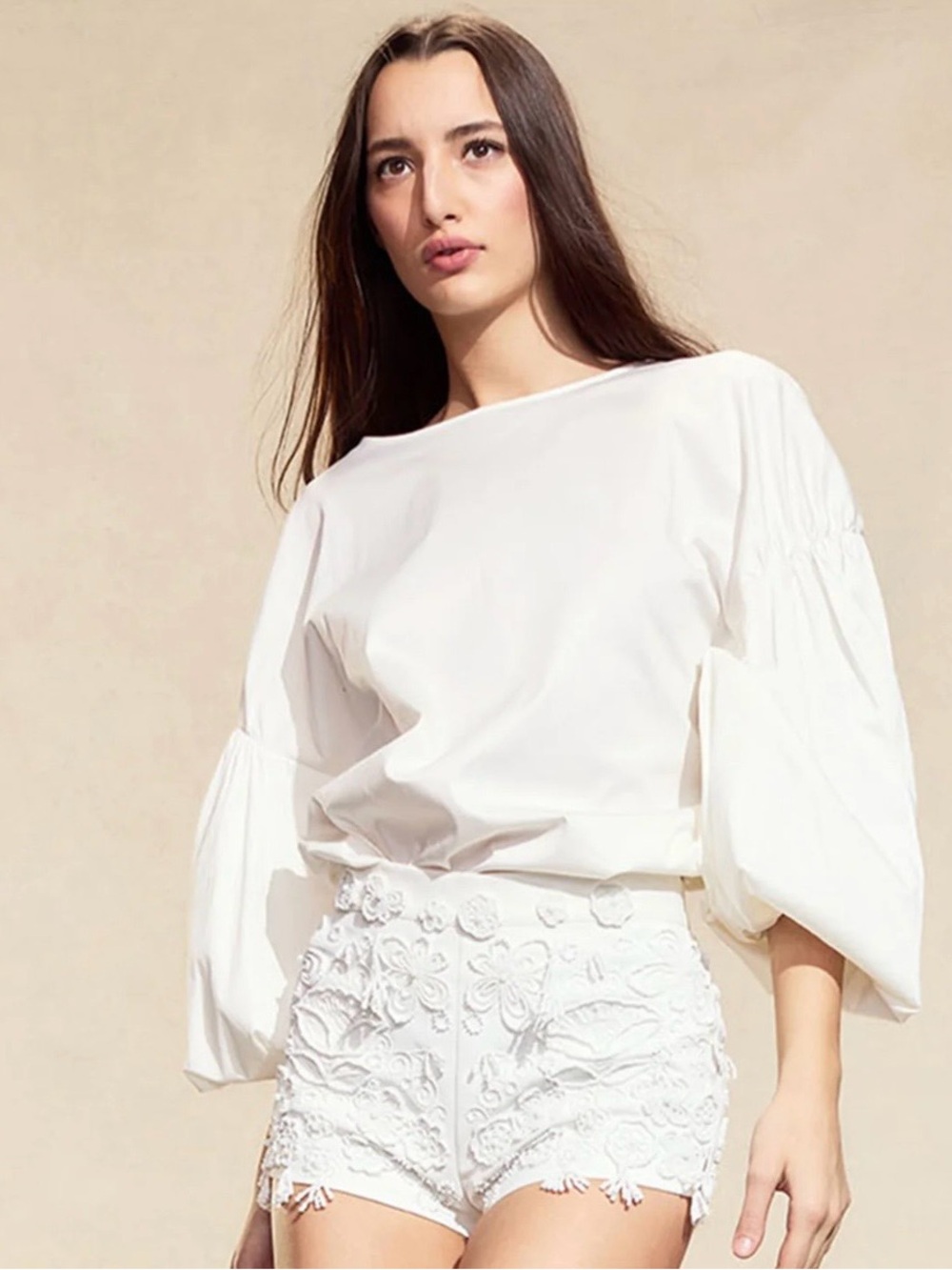 Cynthia Rowley Embellished Shortie - Picture 3 of 4